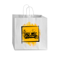 Old Tractor Vogue Paper Bag - 16 X 6 X 12 | Artistshot