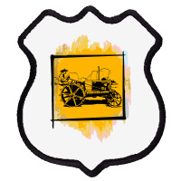 Old Tractor Shield Patch | Artistshot