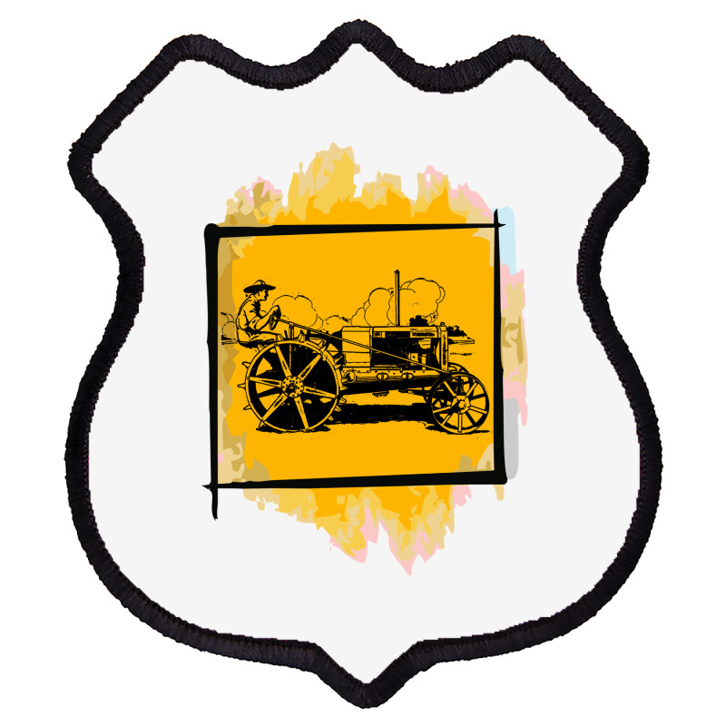 Old Tractor Shield Patch | Artistshot