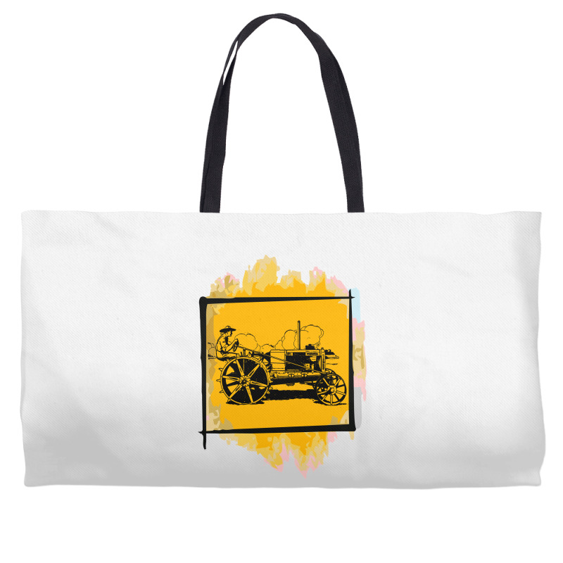 Old Tractor Weekender Totes | Artistshot