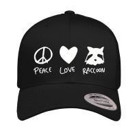 Peace Love Raccoons Animal-44 Retro Trucker Cap | Artistshot