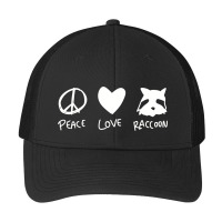 Peace Love Raccoons Animal-44 Pa Trucker Cap | Artistshot