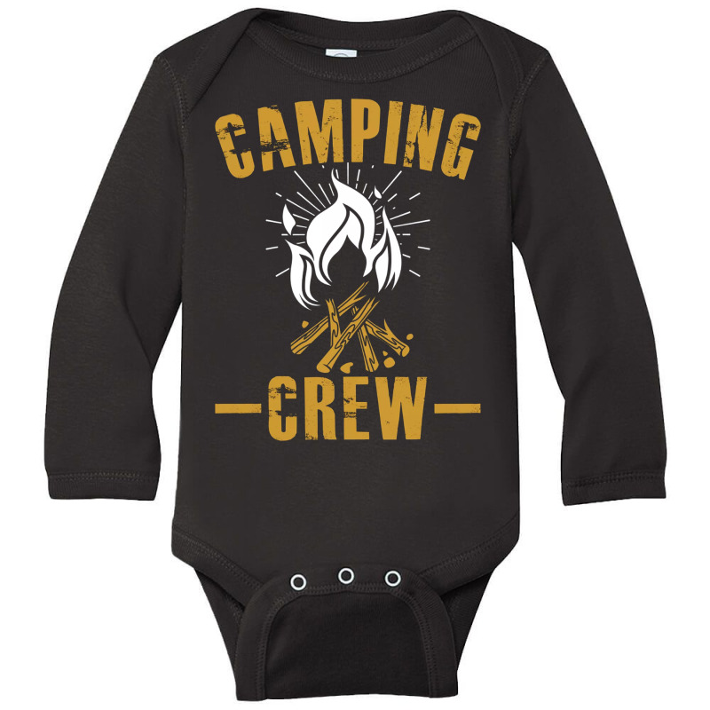 Camping Crew Long Sleeve Baby Bodysuit | Artistshot