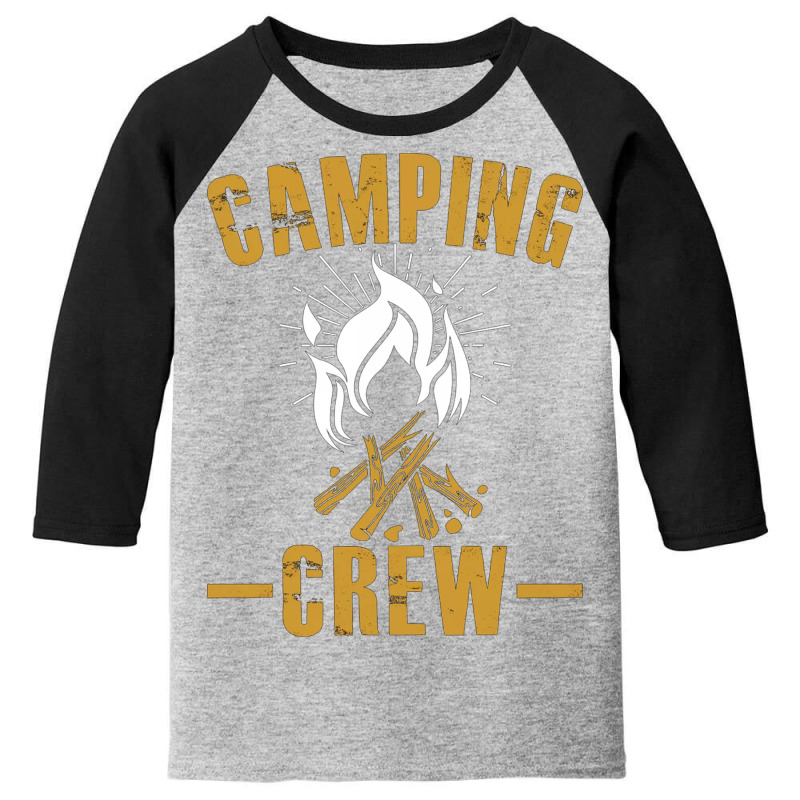 Camping Crew Youth 3/4 Sleeve | Artistshot