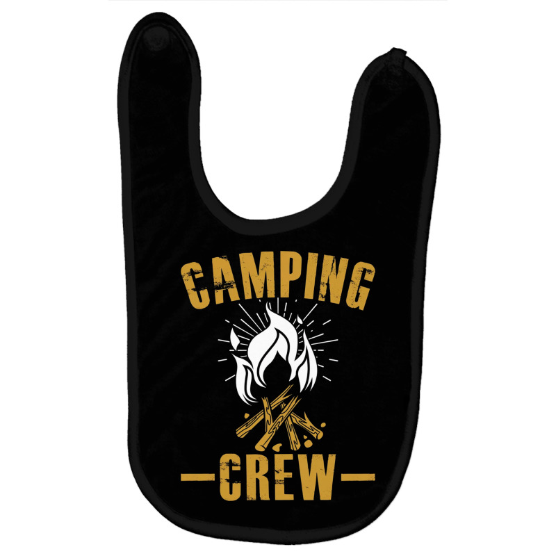 Camping Crew Baby Bibs | Artistshot