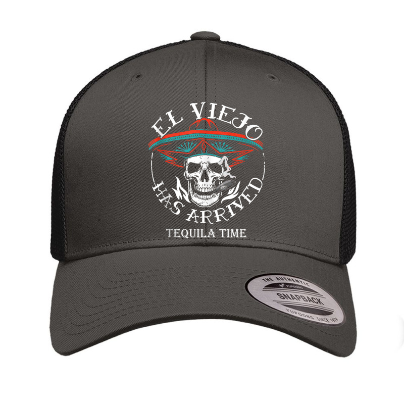 El Viejo Has Arrived Tequila Time Vintage Tank Top Retro Trucker Cap by cm-arts | Artistshot