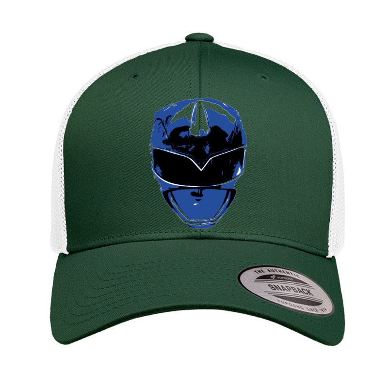 Blue Ranger Retro Trucker Cap by cm-arts | Artistshot