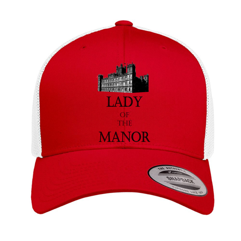 Lady Of The Manor Retro Trucker Cap by cm-arts | Artistshot