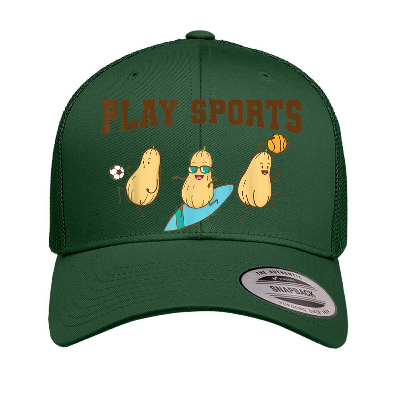 Butternut Squash Makes Sport Retro Trucker Cap by Uniform | Artistshot