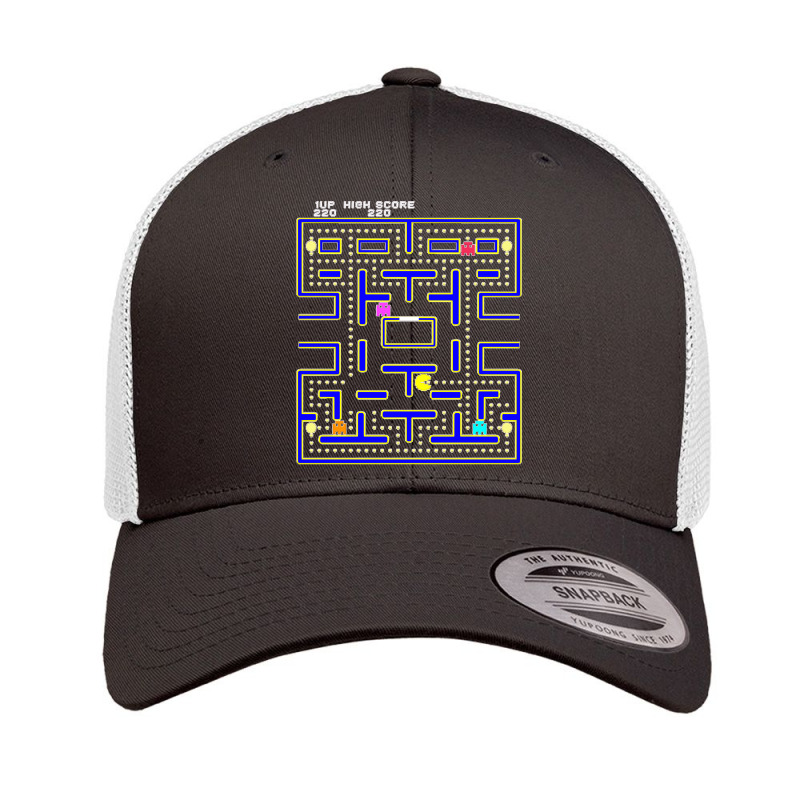 Classic Arcade Computer Game Of The 80s V11 Classic Retro Trucker Cap by cm-arts | Artistshot