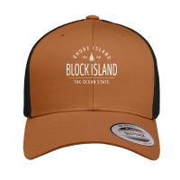 Cute Block Island Ri Rhode Island Coastal Sailboat T Shirt Retro Trucker Cap | Artistshot