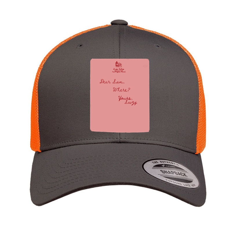 Dear Sam.......yours, Suzy Retro Trucker Cap by cm-arts | Artistshot