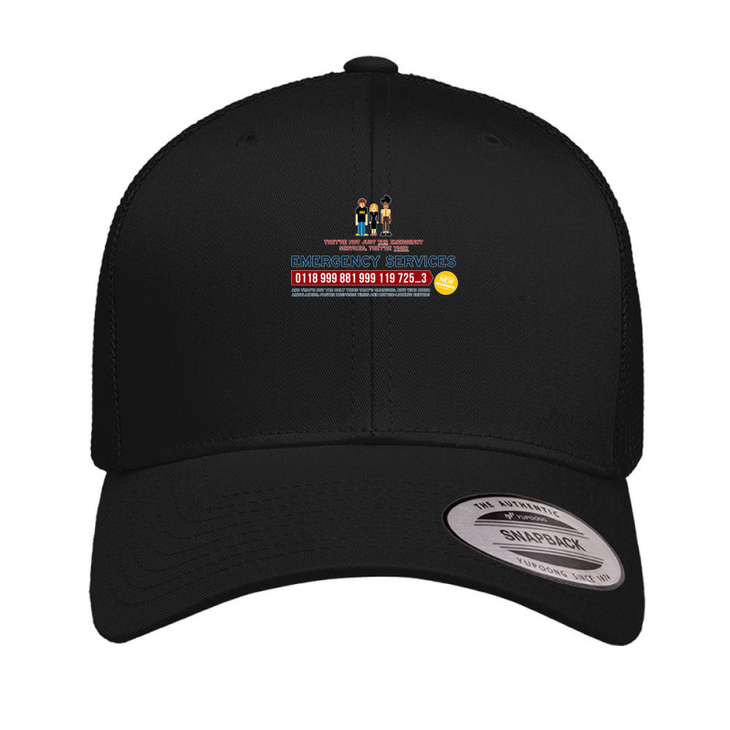 It Crowd Emergency Services Retro Trucker Cap | Artistshot