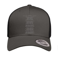 Imagine Lyrics From Imagine Soundtrack Retro Trucker Cap | Artistshot