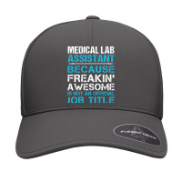 Medical Lab Assistant   Freaking Awesome T Shirt Seamless Cap | Artistshot