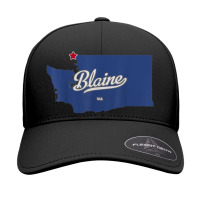 Blaine Washington Wa Map Seamless Cap | Artistshot