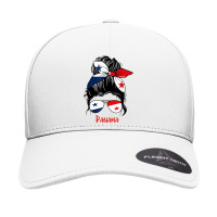 Panamanian Girl Panama Chica Panameña Flag T Shirt Seamless Cap | Artistshot