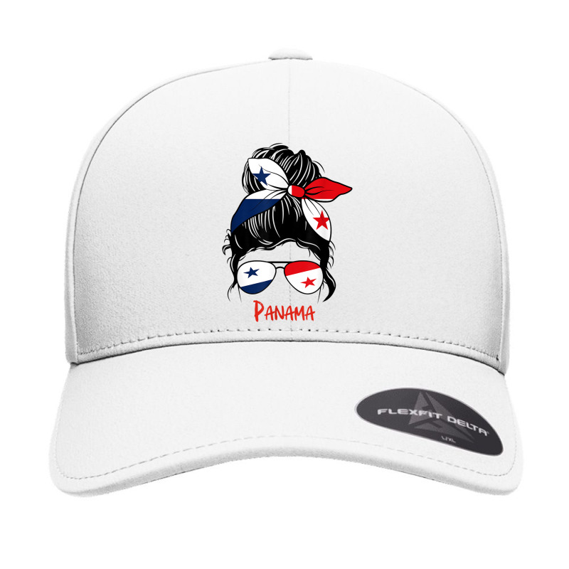 Panamanian Girl Panama Chica Panameña Flag T Shirt Seamless Cap by cm-arts | Artistshot