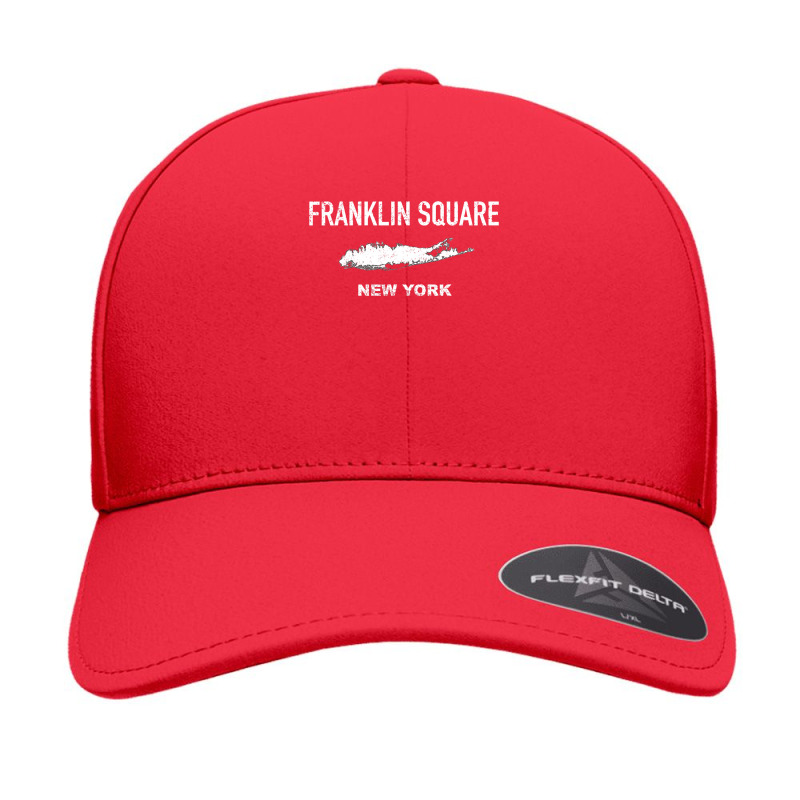 Vintage Franklin Square Long Island New York Seamless Cap by AuturoMedero | Artistshot