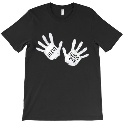 Funny Hello Goodbye Hands Academy T-shirt Designed By Vanitty Massallo