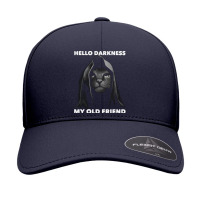 Hello Darkness My Old Friend Seamless Cap | Artistshot