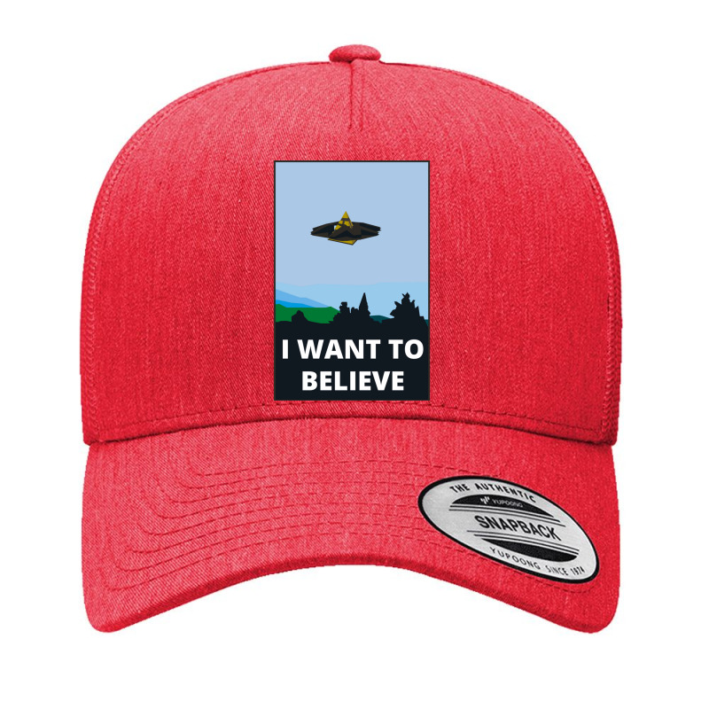 Stargate I Want To Believe Ha_tak Vector Yupoong Trucker Cap by cm-arts | Artistshot