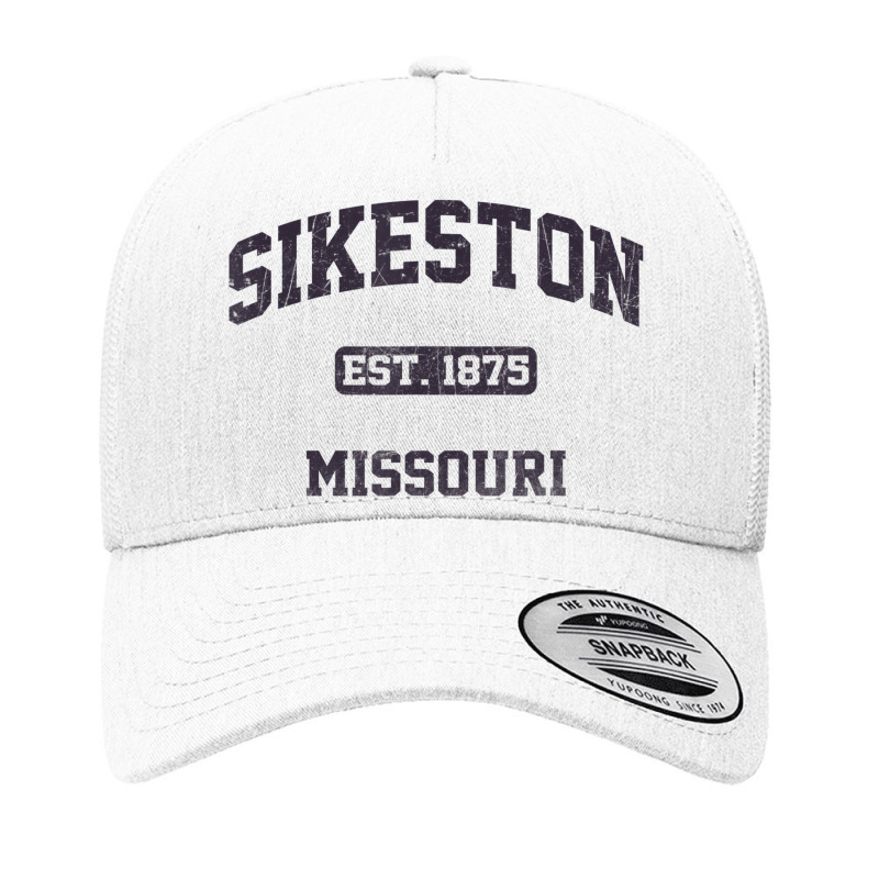 Sikeston Missouri Vintage State Athletic Style Yupoong Trucker Cap by Fashzilla | Artistshot