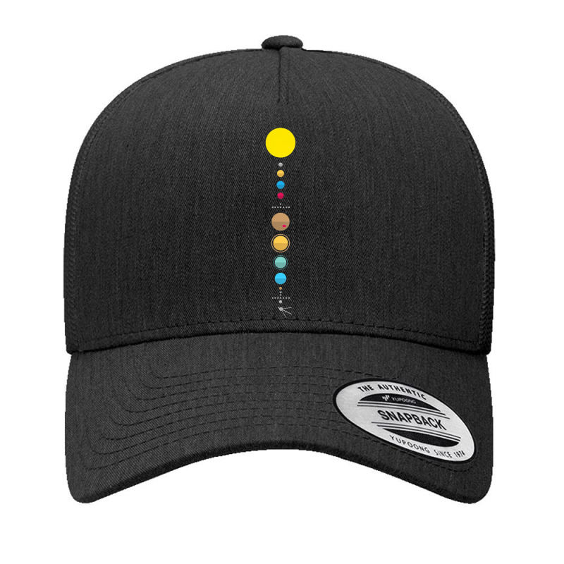 Minimalist Solar System - Astronomy Science Yupoong Trucker Cap by KaydenLivingston | Artistshot