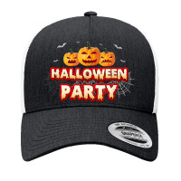 Halloween Costume Funny Halloween Party Pumpkin Yupoong Trucker Cap | Artistshot