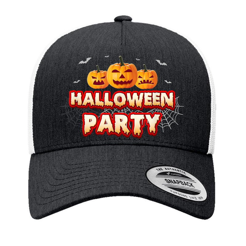 Halloween Costume Funny Halloween Party Pumpkin Yupoong Trucker Cap | Artistshot