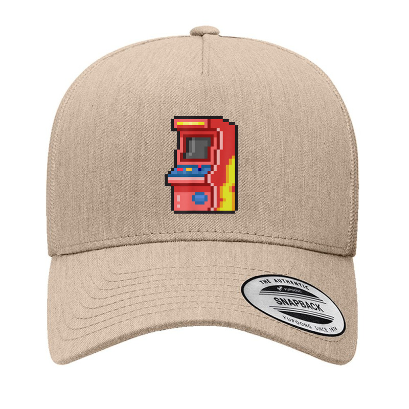 Arcarde Retro Gaming Machine Vintage Yupoong Trucker Cap | Artistshot