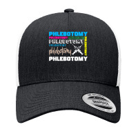 Syringe Phlebotomy Phlebotomist Veins Blood Donor Gift Yupoong Trucker Cap | Artistshot