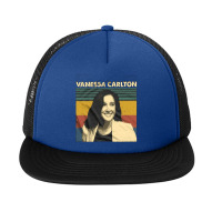 Vanessa Carlton, Vanessa Carlton Vintage, Vanessa, Carlton, Vanessa Ca Foam Snapback Hat | Artistshot