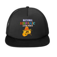 Hispanic Ceremony Month Prideful Latin Spanish Amigo Gifts Gifmen Foam Snapback Hat | Artistshot