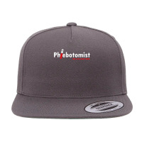 Phlebotomist Laboratory Injection Blood Doctor Nurse Gift For Fans 5 Panel Snapback Cap | Artistshot