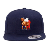 Dog Dogue De Bordeaux Digital Art Puppy Animal 5 Panel Snapback Cap | Artistshot