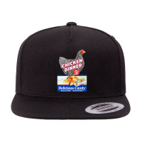 1923 Chicken Dinner Candy Bar Pop Cardboard Stand-up Advertisement Wit 5 Panel Snapback Cap | Artistshot