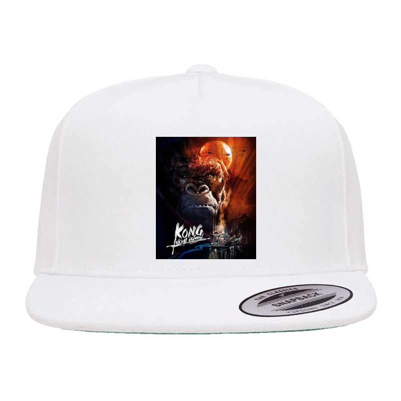 Kong Moon 5 panel snapback cap by cm-arts | Artistshot