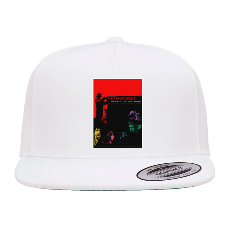 Retro Vintage Casablanca Funny Gifts Men 5 panel snapback cap by ArtistMarquis | Artistshot