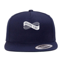 Arcade Fire Classic 5 Panel Snapback Cap | Artistshot