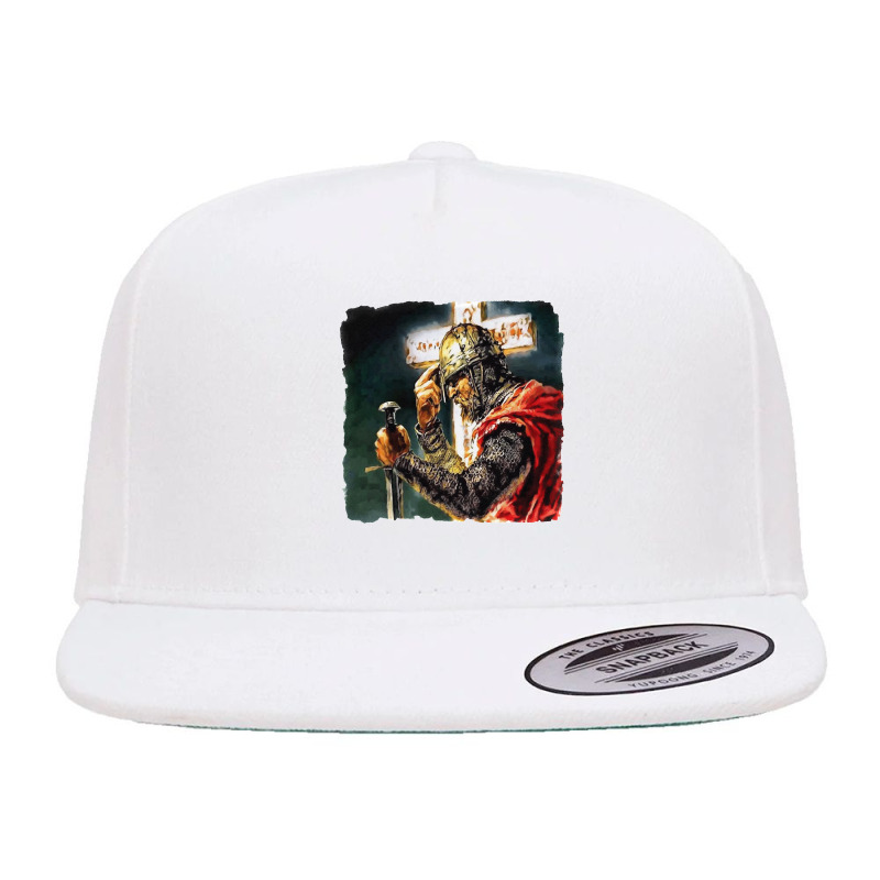 Crusader Knightt Usyk Champions 5 Panel Snapback Cap | Artistshot