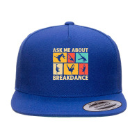 Cool Breakdancing For Men Women Hip Hop Dance Break Dancing Premium 5 Panel Snapback Cap | Artistshot