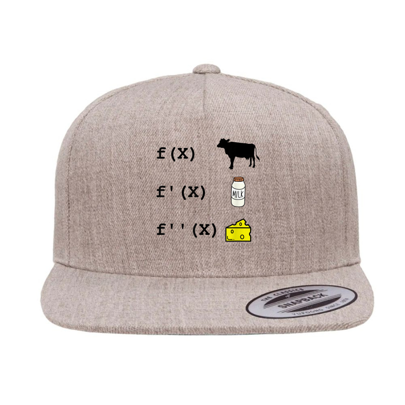 Funny Derivative Analysis Mathematics Math Teacher Student Funny Gift 5 panel snapback cap by Aria-Proctor | Artistshot