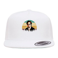 Music Retro Gyllenhaal Gift Men 5 Panel Snapback Cap | Artistshot