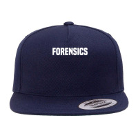 Forensics Crime Police Investigator Detective Policemen Duty 5 Panel Snapback Cap | Artistshot