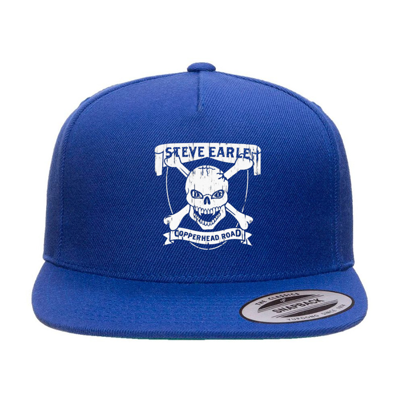 Steve Earle Copperhead Road, Steve Earle, Copperhead Road, Steve, Earl 5 Panel Snapback Cap | Artistshot