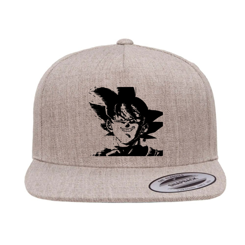 Super Saiyan Goku 5 panel snapback cap by kalianisa | Artistshot