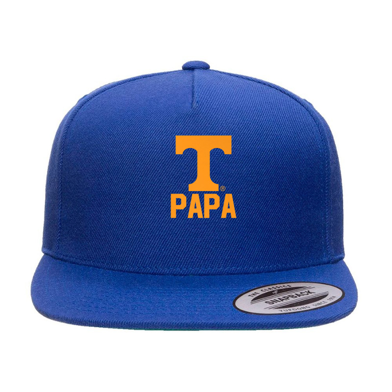 Tennessee Volunteers Papa Combined Flags Apparel 5 panel snapback cap by AngelaMaria | Artistshot