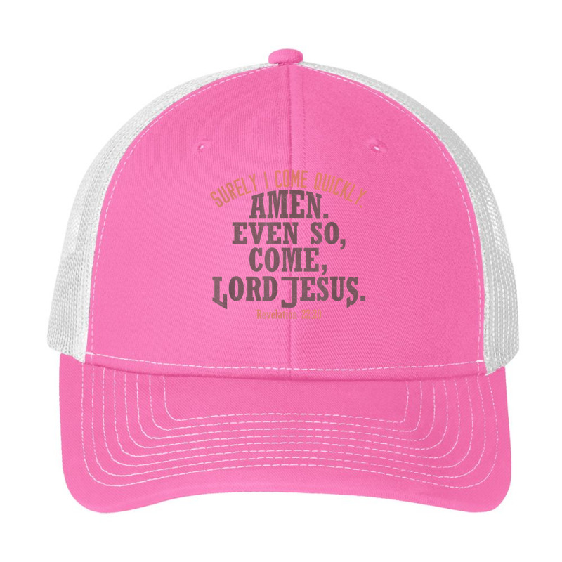 Amen Even So Come Lord Jesus, Revelation Second Coming Kjv T Shirt Pa Trucker Cap by cm-arts | Artistshot