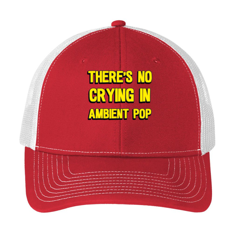 There's No Crying In Ambient Pop Long Sleeve T Shirt Pa Trucker Cap by cm-arts | Artistshot